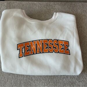Tennessee White Sweatshirt